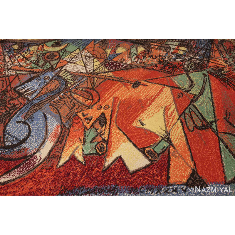 Pablo PICASO RAGMAT Artistic Vintage Pablo Picasso Area Rug 46686